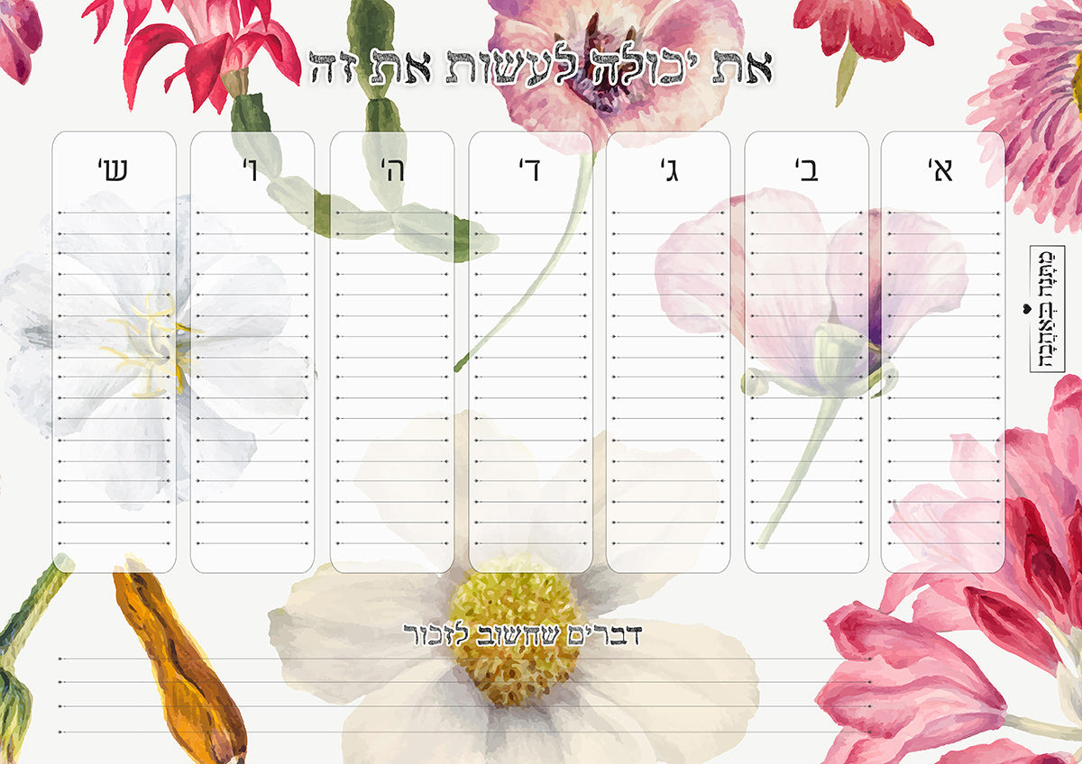 מארז בהרכבה עצמית - דגם פרחי בר
