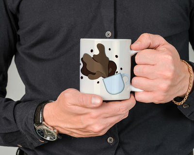 ספל קפה מעוצב דגם אלון