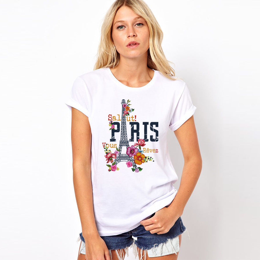 חולצות טי מעוצבת ילדים / מבוגרים - פריז