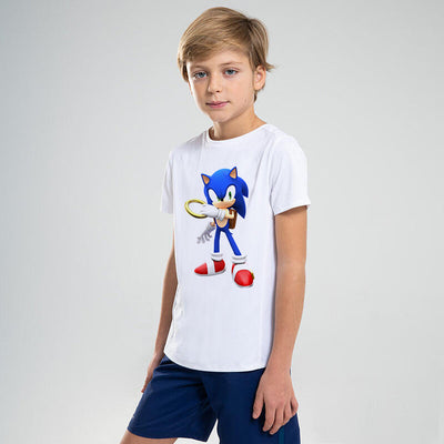 חולצות טי מעוצבת ילדים / מבוגרים - סוניק