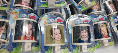 מנורת לילה עם איור שלכם ושם אישי